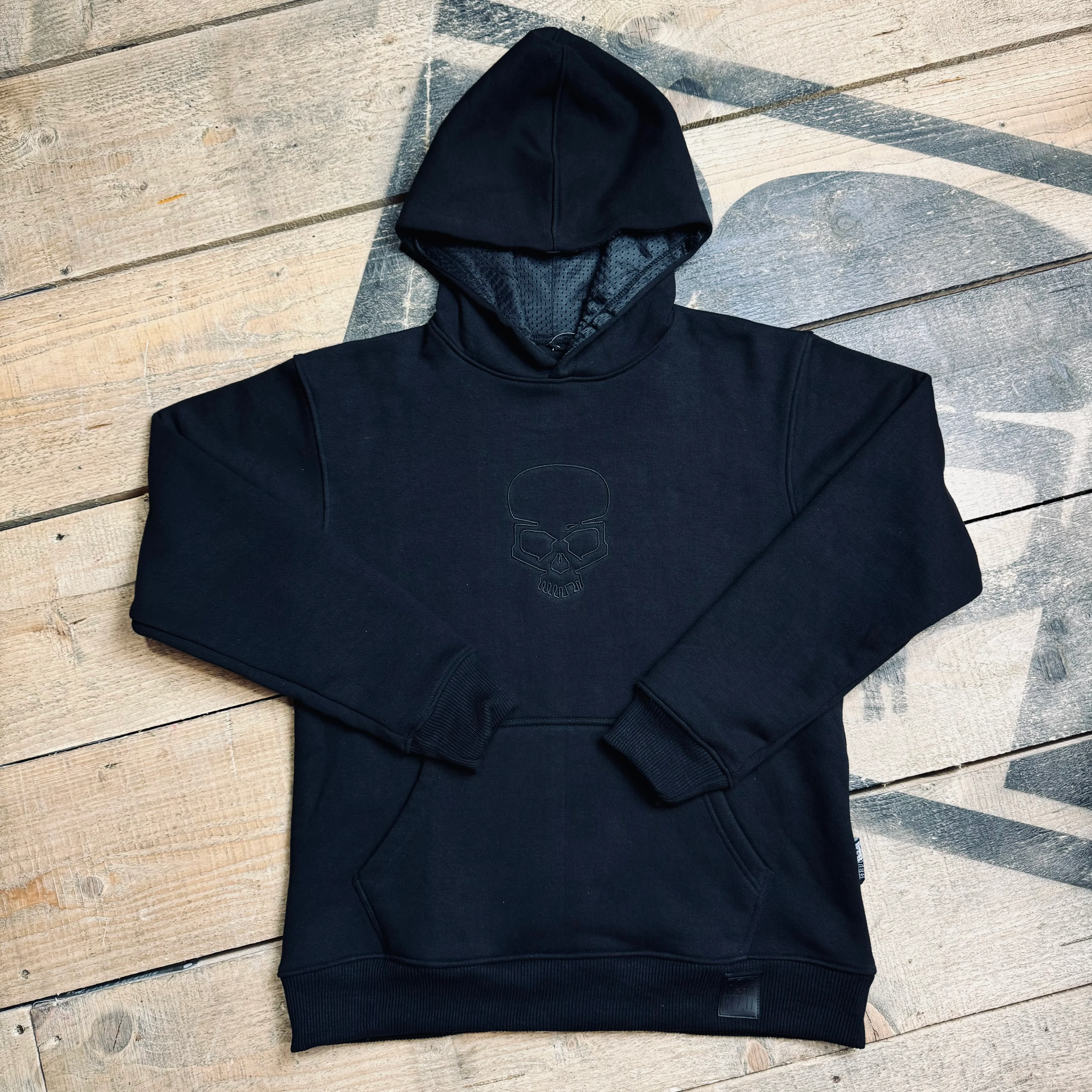 BOBHEAD Casual Reaper Hoodie Pullover Black - Image 6